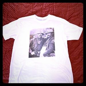 T-shirt with Tom Selleck and Sam Elliott